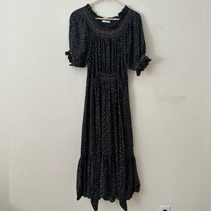 Doen Isidore Dress Black Parc Monceau size S